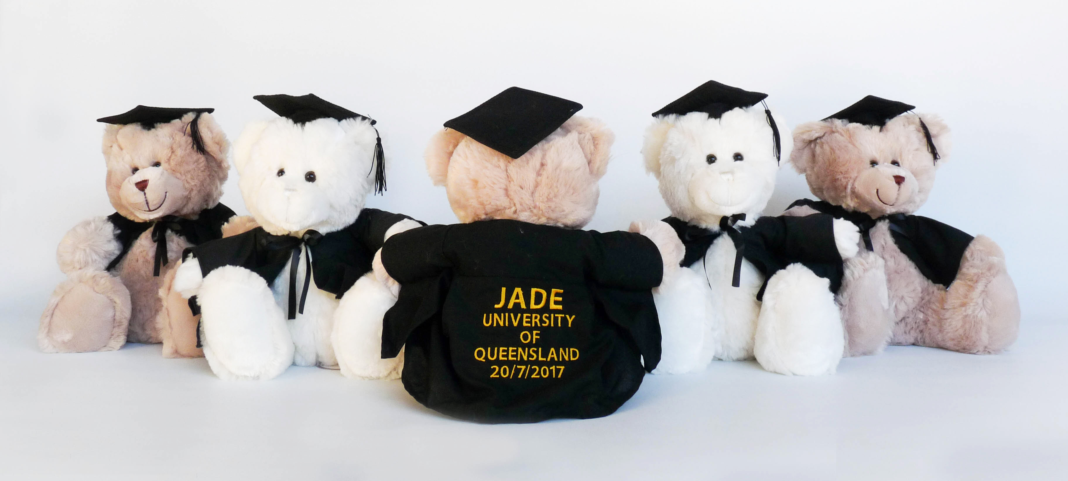 personalized graduation bear