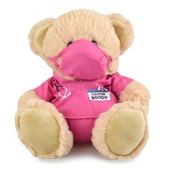 Teddy+bear%2c+doctor+in+pink+scrubs