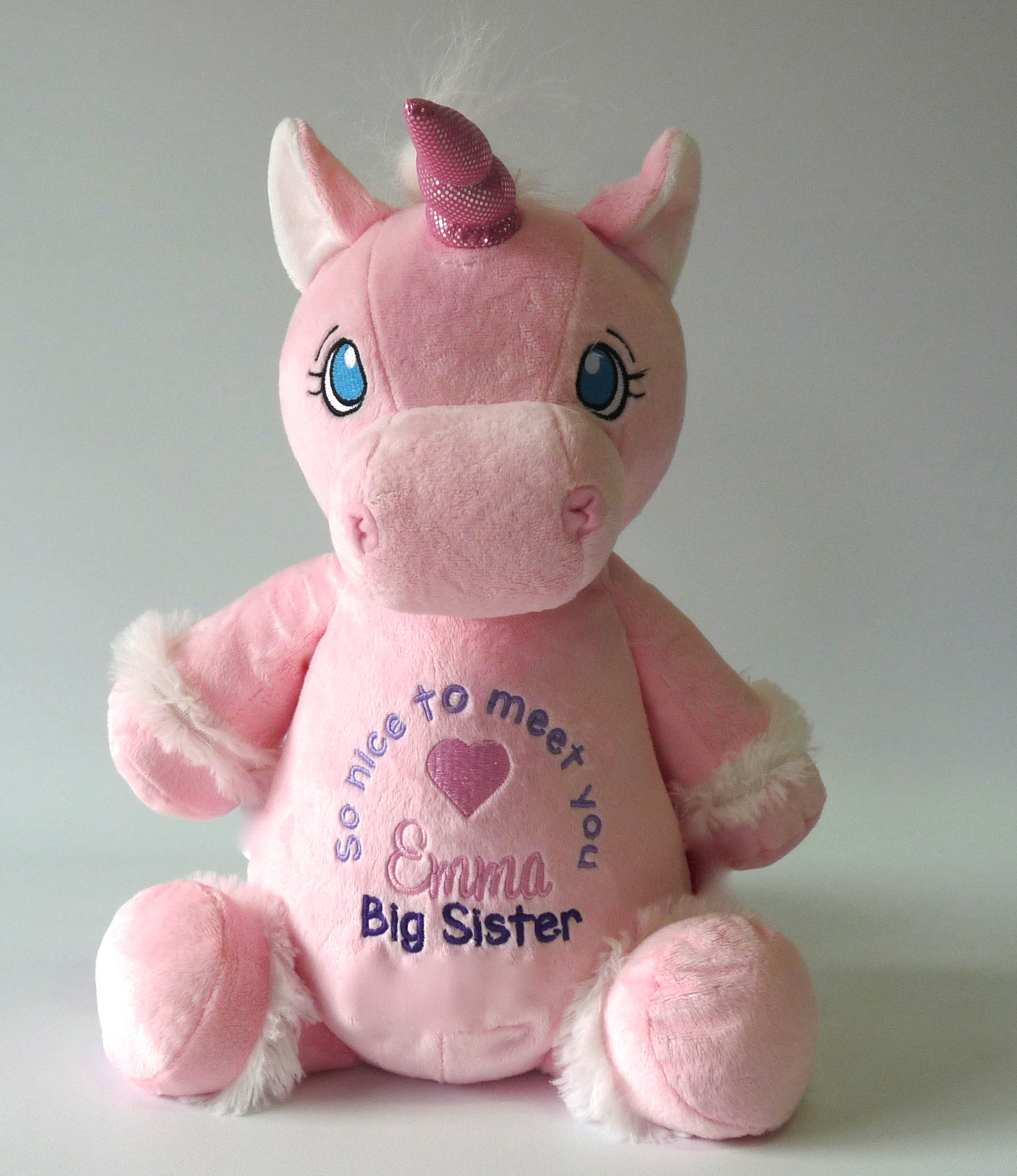 big sister unicorn teddy