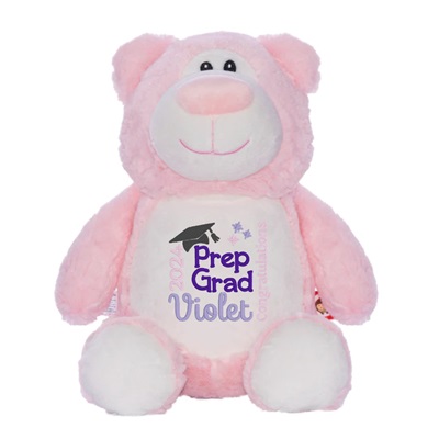 graduation teddy pink kindy